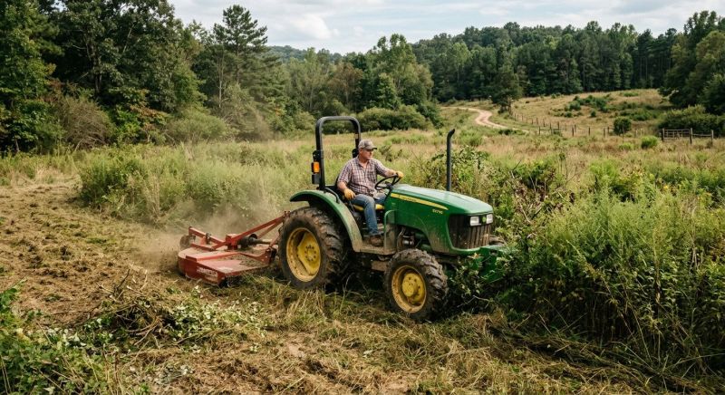 Bush Hog Mowing in Waldorf, MD